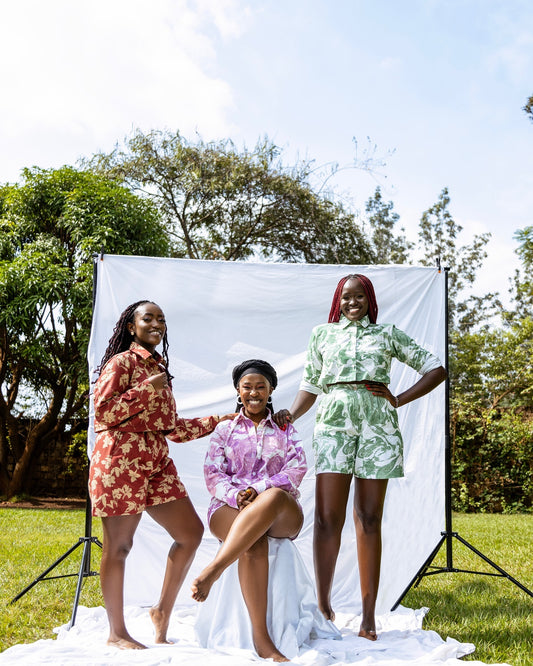 Printed Short Sets
